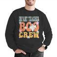 Infant Teacher Boo Crew Ghost Groovy Halloween For Women Men Graphic Sweatshirt, Groovy Teacher Sweatshirts, funny gift Infant Teacher Boo Crew Ghost Groovy Halloween For Women Men Graphic Sweatshirt, Groovy Teacher Sweatshirts, funny gift