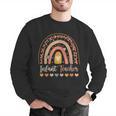 Infant Teacher Leopard Boho Rainbow Appreciation Men Graphic Sweatshirt, funny gift Infant Teacher Leopard Boho Rainbow Appreciation Men Graphic Sweatshirt, funny gift