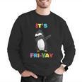 It's Fri-Yay Dabbing Penguin Friday Weekend Teacher Student Men Graphic Sweatshirt, funny gift It's Fri-Yay Dabbing Penguin Friday Weekend Teacher Student Men Graphic Sweatshirt, funny gift