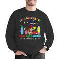 It's A Good-Day To Teach Tiny Humans Pre-K Cat Teacher Lover Men Graphic Sweatshirt, funny gift