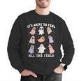 It’s Okay To Feel All The Feels Special Ed Teacher Halloween Men Graphic Sweatshirt, funny gift It’s Okay To Feel All The Feels Special Ed Teacher Halloween Men Graphic Sweatshirt, funny gift