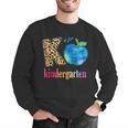 K Is For Kindergarten Teacher Tie Dye Back To School Kinder For Men Women Girls Kids Men Graphic Sweatshirt, funny gift