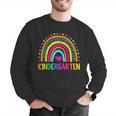 Kindergarten Rainbow Girls Boys Teacher First Day Of School Men Graphic Sweatshirt, funny gift Kindergarten Rainbow Girls Boys Teacher First Day Of School Men Graphic Sweatshirt, funny gift