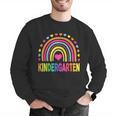 Kindergarten Rainbow Girls Boys Teacher Team Kinder Squad Men Graphic Sweatshirt, funny gift Kindergarten Rainbow Girls Boys Teacher Team Kinder Squad Men Graphic Sweatshirt, funny gift