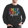 Kindergarten Squad Team Crew Teacher Back To School Men Graphic Sweatshirt, funny gift Kindergarten Squad Team Crew Teacher Back To School Men Graphic Sweatshirt, funny gift