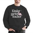 Kindergarten Teacher Dinosaur Back To School Men Graphic Sweatshirt, funny gift