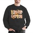 Kindergarten Teacher Fall Pumpkin Autumn Cute Men Graphic Sweatshirt, funny gift Kindergarten Teacher Fall Pumpkin Autumn Cute Men Graphic Sweatshirt, funny gift