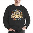 Let's Learn Today First Day Of School For Teacher Student Men Graphic Sweatshirt, funny gift