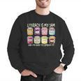 Literacy Is My Jam And I'm Here To Spread Literacy Teacher Men Graphic Sweatshirt, funny gift Literacy Is My Jam And I'm Here To Spread Literacy Teacher Men Graphic Sweatshirt, funny gift
