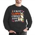Llama Learning Teachers Students Alpaca Lover Back To School Men Graphic Sweatshirt, funny gift Llama Learning Teachers Students Alpaca Lover Back To School Men Graphic Sweatshirt, funny gift