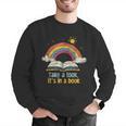 Take a Look It's In a Book Vintage Reading Teacher Rainbow Men Graphic Sweatshirt, funny gift Take a Look It's In a Book Vintage Reading Teacher Rainbow Men Graphic Sweatshirt, funny gift