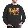 Love First Grade Happy Fall Thanksgiving Women 1st Teacher Men Graphic Sweatshirt, First Grade Teacher Sweatshirts, funny gift Love First Grade Happy Fall Thanksgiving Women 1st Teacher Men Graphic Sweatshirt, First Grade Teacher Sweatshirts, funny gift