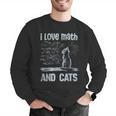 I Love Math And Cats Cat Lover Science Teacher Student Men Graphic Sweatshirt, Science Teacher Sweatshirts, funny gift I Love Math And Cats Cat Lover Science Teacher Student Men Graphic Sweatshirt, Science Teacher Sweatshirts, funny gift