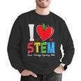 I Love STEM Student Teacher 1st Day Of School Back To School Men Graphic Sweatshirt, funny gift I Love STEM Student Teacher 1st Day Of School Back To School Men Graphic Sweatshirt, funny gift