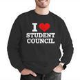 I Love Student Council Student Teacher Men Graphic Sweatshirt, funny gift I Love Student Council Student Teacher Men Graphic Sweatshirt, funny gift