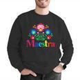 Maestra Proud Spanish Teacher Bilingual Teacher Latina Men Graphic Sweatshirt, funny gift Maestra Proud Spanish Teacher Bilingual Teacher Latina Men Graphic Sweatshirt, funny gift