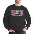 Maestra Teacher Spanish Back To School First Day Of School Men Graphic Sweatshirt, funny gift Maestra Teacher Spanish Back To School First Day Of School Men Graphic Sweatshirt, funny gift