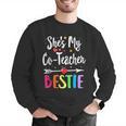 Matching Co-Teacher Best Friend She's My Bestie Work Team Men Graphic Sweatshirt, funny gift Matching Co-Teacher Best Friend She's My Bestie Work Team Men Graphic Sweatshirt, funny gift