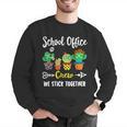 Matching Teacher Back To School School Office Crew Cactus Team School Office Squad Men Graphic Sweatshirt, funny gift