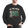 Do The Math 67 Meme Joke Halloween Skeleton Math Teacher Men Graphic Sweatshirt, funny gift Do The Math 67 Meme Joke Halloween Skeleton Math Teacher Men Graphic Sweatshirt, funny gift