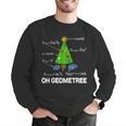 Math Geometry Christmas Tree Geometree Teacher Men Graphic Sweatshirt, funny gift