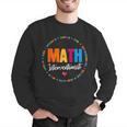 Math Interventionist Teacher Coach Squad Mathematics STEM Men Graphic Sweatshirt, funny gift Math Interventionist Teacher Coach Squad Mathematics STEM Men Graphic Sweatshirt, funny gift