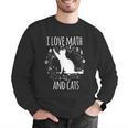 Math Nerd Math Teacher Cat Lover I Love Math And Cats Men Graphic Sweatshirt, funny gift Math Nerd Math Teacher Cat Lover I Love Math And Cats Men Graphic Sweatshirt, funny gift
