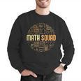 Math Squad For Teacher Or Student Mathematics Men Women Kids Men Graphic Sweatshirt, funny gift