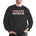 Mathlete For Math Team Students Algebra Math Teacher Men Graphic Sweatshirt, funny gift
