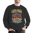 Middle School English Teacher Halloween Costume For Men Women Men Graphic Sweatshirt, English Teacher Sweatshirts, funny gift Middle School English Teacher Halloween Costume For Men Women Men Graphic Sweatshirt, English Teacher Sweatshirts, funny gift