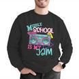 Middle School Is My Jam Cute Teacher Shirt 80's 90's Styl Men Graphic Sweatshirt, funny gift Middle School Is My Jam Cute Teacher Shirt 80's 90's Styl Men Graphic Sweatshirt, funny gift