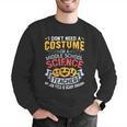 Middle School Science Teacher Halloween Costume For Men Women Men Graphic Sweatshirt, Science Teacher Sweatshirts, funny gift