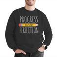 Motivational Progress Over Perfection Back To School Teacher Men Graphic Sweatshirt, funny gift Motivational Progress Over Perfection Back To School Teacher Men Graphic Sweatshirt, funny gift
