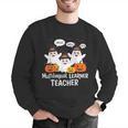 Multilingual Learner Teacher Spooky Halloween ESL Teacher Men Graphic Sweatshirt, Esl Teacher Sweatshirts, funny gift Multilingual Learner Teacher Spooky Halloween ESL Teacher Men Graphic Sweatshirt, Esl Teacher Sweatshirts, funny gift