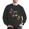 Music Note Pumpkin Fall Music Teacher Halloween Costume Men Graphic Sweatshirt, funny gift Music Note Pumpkin Fall Music Teacher Halloween Costume Men Graphic Sweatshirt, funny gift