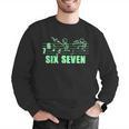 Musical 67 Music Meme Slang Six Seven Music Teacher Men Graphic Sweatshirt, funny gift