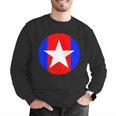 Nerdy Captain Sweatpants Retro Comic Book Fan Teacher Men Graphic Sweatshirt, funny gift