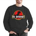 Nerdy No Internet Dinosaur Computer Science Teacher Men Graphic Sweatshirt, Science Teacher Sweatshirts, Internet Sweatshirts, funny gift Nerdy No Internet Dinosaur Computer Science Teacher Men Graphic Sweatshirt, Science Teacher Sweatshirts, Internet Sweatshirts, funny gift
