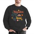 Nopales De Leer Spanish Teacher Maestra Cactus Bilingual Men Graphic Sweatshirt, funny gift Nopales De Leer Spanish Teacher Maestra Cactus Bilingual Men Graphic Sweatshirt, funny gift