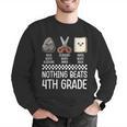 Nothing Beats 4th Grade Back To School Kids Teachers Men Graphic Sweatshirt, funny gift