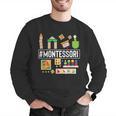 Novelty Montessori Studying Learning Schooling Teacher Love For Men Women Men Graphic Sweatshirt, funny gift Novelty Montessori Studying Learning Schooling Teacher Love For Men Women Men Graphic Sweatshirt, funny gift