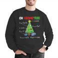 Oh Geometree Christmas Tree Geometry Math Teacher Men Graphic Sweatshirt, funny gift