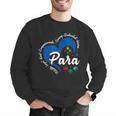 Para Heart Teacher Paraprofessional School Appreciation Men Graphic Sweatshirt, funny gift Para Heart Teacher Paraprofessional School Appreciation Men Graphic Sweatshirt, funny gift