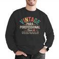 Paraprofessional Vintage Para Teacher 60s 70s 80s Men Graphic Sweatshirt, funny gift Paraprofessional Vintage Para Teacher 60s 70s 80s Men Graphic Sweatshirt, funny gift