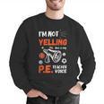 PE Teacher Voice PE Teacher School Fitness Class Men Graphic Sweatshirt, Pe Teacher Sweatshirts, funny gift