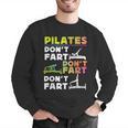 Pilates Instructor Teacher Watercolor Pilates Don't Fart Men Women Kids Men Graphic Sweatshirt, funny gift Pilates Instructor Teacher Watercolor Pilates Don't Fart Men Women Kids Men Graphic Sweatshirt, funny gift