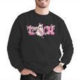 Pink Ghost Teach Halloween Teacher In Spooky Season Men Graphic Sweatshirt, funny gift Pink Ghost Teach Halloween Teacher In Spooky Season Men Graphic Sweatshirt, funny gift