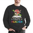 Pirate Teacher Halloween Skull Adult Men Graphic Sweatshirt, funny gift Pirate Teacher Halloween Skull Adult Men Graphic Sweatshirt, funny gift