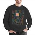 Pre K Kindergarten Hi Alphabet Back To School Teachers Men Women Girls Kids Men Graphic Sweatshirt, funny gift Pre K Kindergarten Hi Alphabet Back To School Teachers Men Women Girls Kids Men Graphic Sweatshirt, funny gift