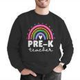 Pre-K Teacher Cute Pre Kindergarten For Teachers Rainbow For Men Women Kids Men Graphic Sweatshirt, funny gift Pre-K Teacher Cute Pre Kindergarten For Teachers Rainbow For Men Women Kids Men Graphic Sweatshirt, funny gift